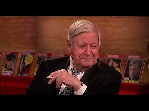 Legendary interview with Helmut Schmidt - Germany's most popular chancellor 🔥 Part 1