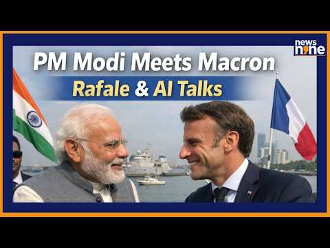 PM Modi Meets Macron in Mumbai | India-France Year of Innovation 2026 & Defence Talks
