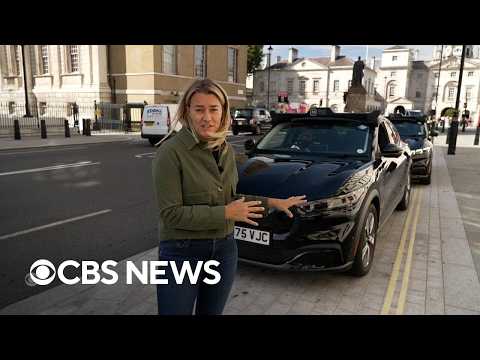 CBS reporter tests London's first self-driving taxis