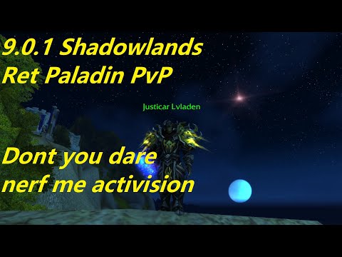 WoW 9.0.1 Shadowlands - Ret Paladin PvP - BLASTING People in 2v2 and 3v3
