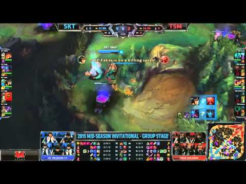 SKT vs TSM | MSI 2015 LoL Mid Season Invitational Highlights