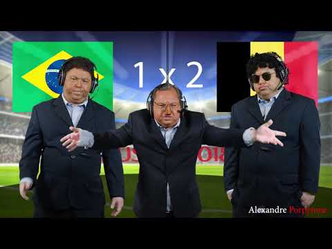 Brasil e Bélgica, a verdade dos piores momentos Antes e depois