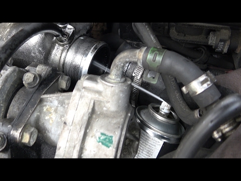 EGR valve cleaning WITHOUT DISMANTLING - Cleaner test...