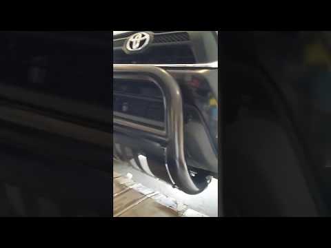 Bull bar install