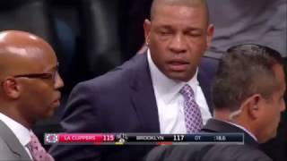 Doc Rivers goes CRAZY after being ejected in OT (ENTIRE TIRADE)