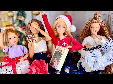Emily’s Vlog: Secret Santa! Emily & Friends Christmas - Barbie Doll Videos