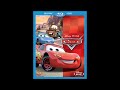Opening To Cars 2007 Blu Ray 2011 Reissue