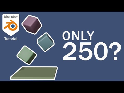 Blender Tutorial | Rigid Bodies 250 Frame Limit?