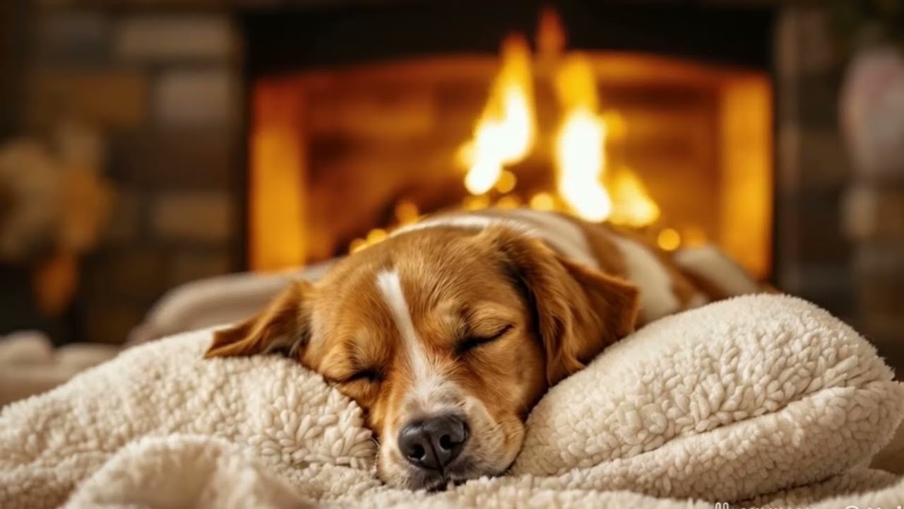 10 Hours DOG Snoring to CALMING Music?!