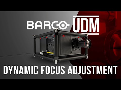 How to Configure Dynamic Focus Adjustment on Barco UDM Projectors