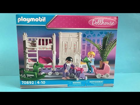 Unboxing Playmobil nostalgisches Kinderzimmer 70892 | Familie Wassermann