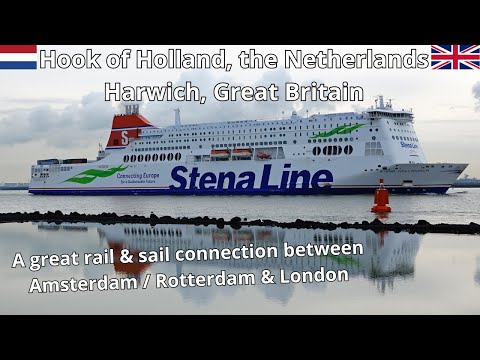 Stena Line Hook of Holland - Harwich great rail & sail between Amsterdam & London