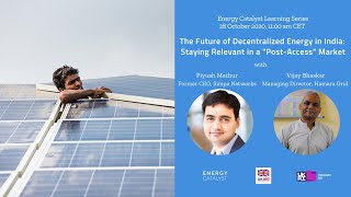 The Future of Decentralized Energy in India: Staying Relevant in a Post-Access Market