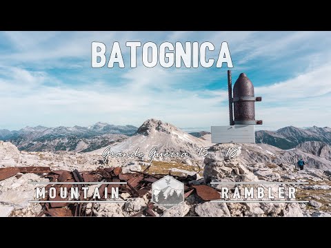 IL BATOGNICA • mt 2.165 slm • Nei luoghi della GRANDE GUERRA