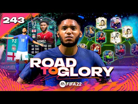 I unlocked 93 FLASHBACK JOE GOMEZ and it cost me NOTHING!! FIFA 22 Road to Glory #243