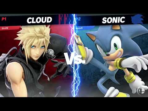 SMB | Strife (Cloud) vs Knev$ (Sonic) - Losers Round 2 - Local of Lafayette #98 Singles