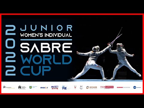 Sabre World Cup Sosnowiec 2022 - Junior Women's Individual - Piste Red (1)