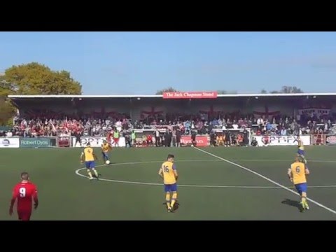 Harlow Town 3-1 AFC Hornchurch.  Ryman Isthmian League Division 1 North PlayOff Final.  Sun1May2016