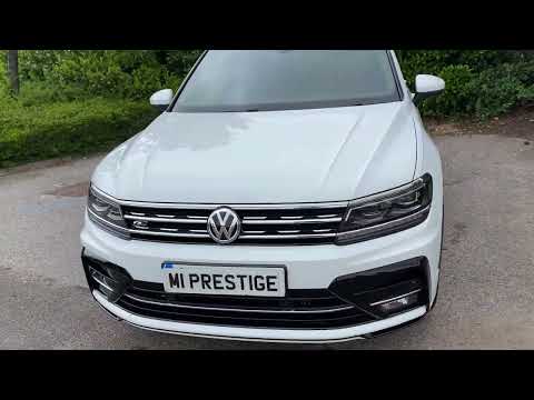 VW Tiguan 2.0BiTDI R Line DSG Auto Pure White