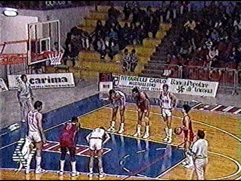 A2 1987/'88 Alno Fabriano Basket - Sharp Montecatini 116-108