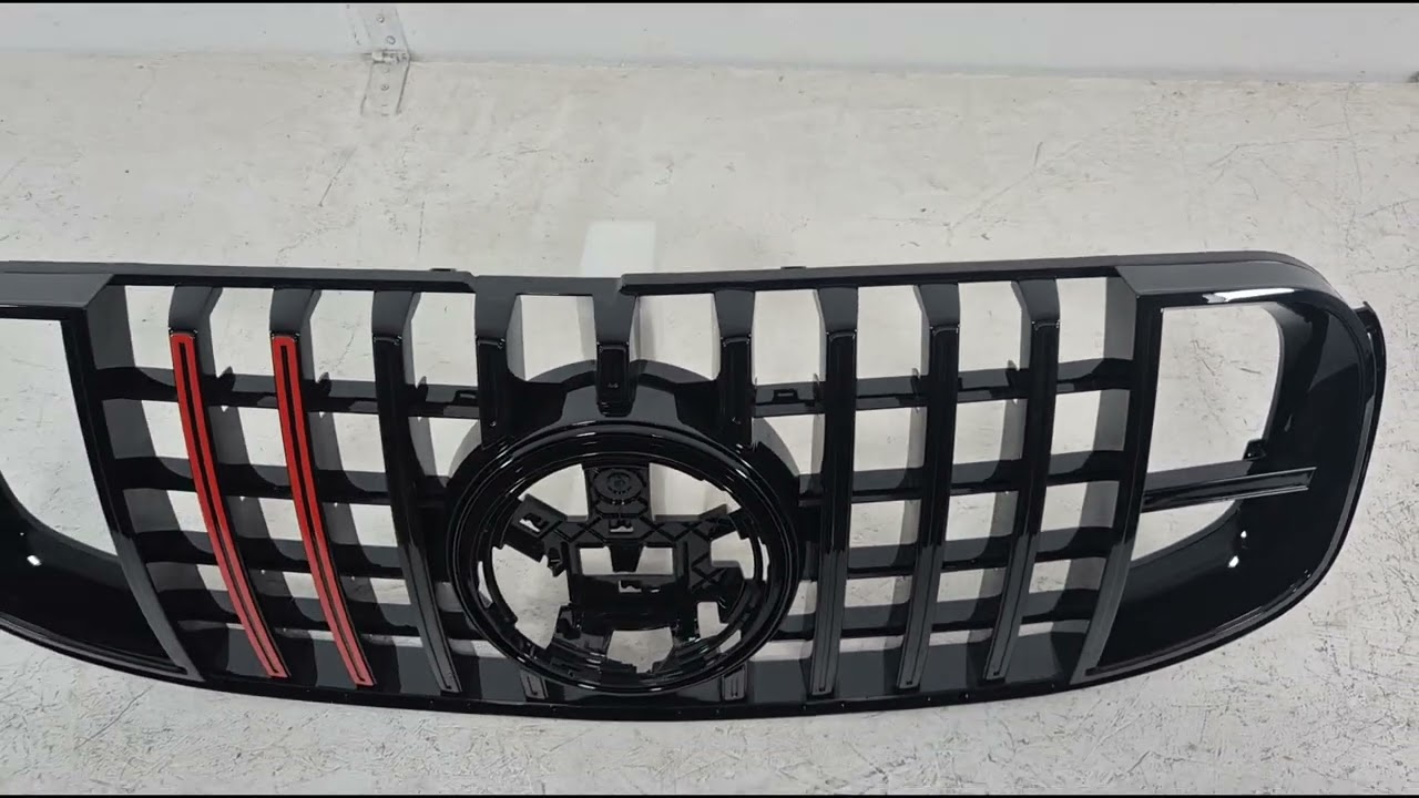 Mercedes GLS X167 2019- Frontgrill Rocket (für GLS63) Video 8