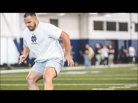 @NDFootball | Kurt Hinish Pro Day Compilation
