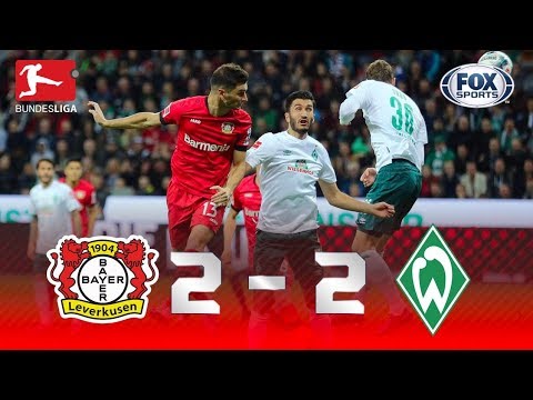 DEU EMPATE ENTRE NA BUNDESLIGA! Veja os melhores momentos de Leverkusen 2 x 2 Werder Bremen