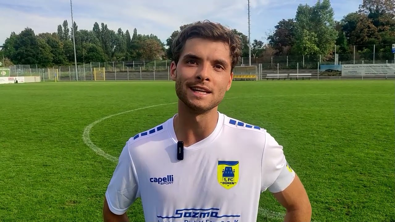  Niklas Koppitz – Kapitän/Mittelfeld 1. FC Düren – Heimauftakt Mittelrheinliga nur mit torlosem Spiel 