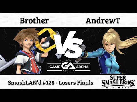 SmashLAN'd 128: Brother (Sora) vs. AndrewT (ZSS) - Losers Finals