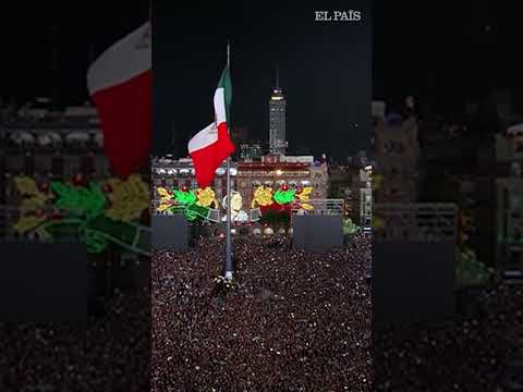 SHEINBAUM recuerda a los hermanos MIGRANTES en su segundo GRITO de INDEPENDENCIA #shorts