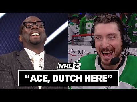 Matt Duchene Hit Ace With His Own Line 😂 | NHL on TNT