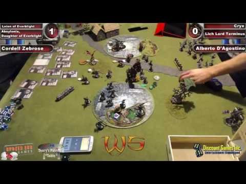 WarmaStream Episode #31 Absylonia2 vs. Terminus