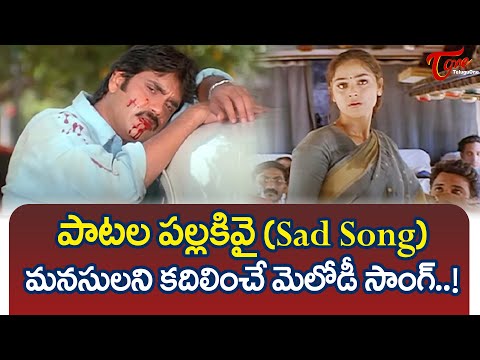 Nuvvu Vasthavani Songs | Patala Pallakivai Song | Nagarjuna, Simran Emotional Song | TeluguOne