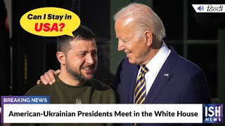 American-Ukrainian Presidents Meet in the White House