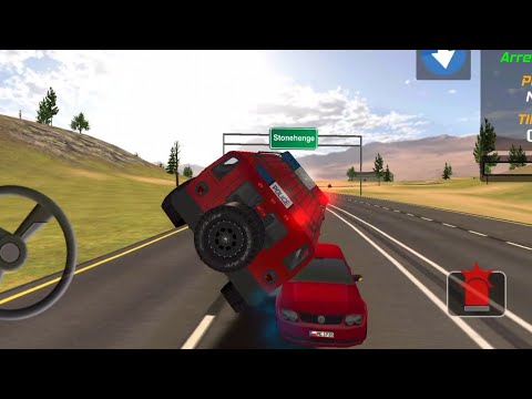 police car Mercedes S63 Driving - Hot pursuit Simulator 3D - Android gameplay
