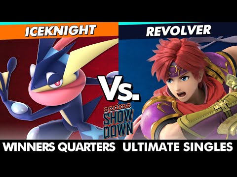 Scrims Showdown 100 Winners Quarters - IceKnight (Greninja) Vs. Revolver (Roy) SSBU Ultimate