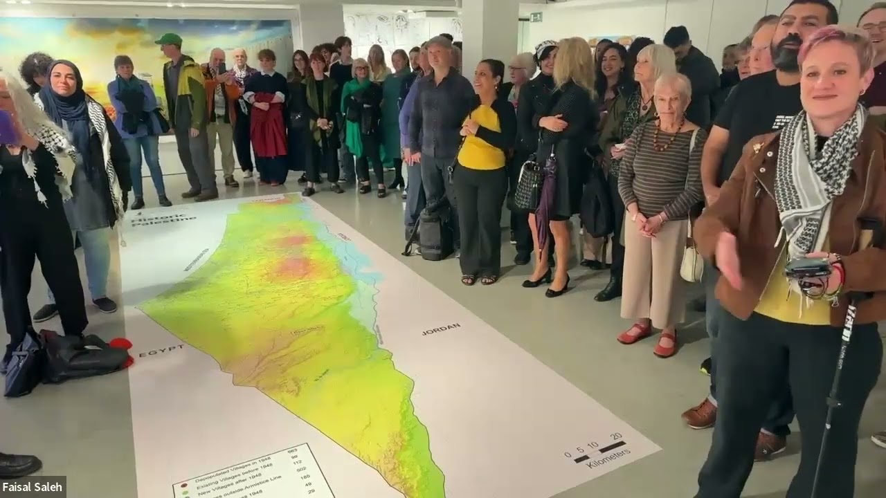 Opening Ceremony   Art of Palestine | from the river to the sea