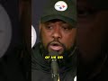 Mike Tomlin says Kenny Pickett is getting better every week? #shorts #steelers