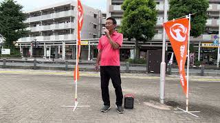 参政党ふじみ野市議会議員川島ひでお第163回街頭演説