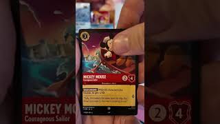 Lorcana Azurite Sea Pack Rip #mr_silph #disney #lorcana #tcg