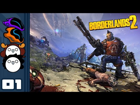 Let's Play Borderlands 2 [Reborn] - PC Gameplay Part 1 - Fourth Try's The Charm...