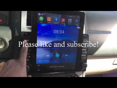 AMAZONS CHEAPEST Full functioning Tesla style Android car stereo by HiKity - Everett's install pt1