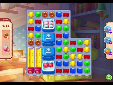 HomeScapes Level 13348 no boosters