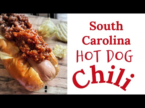South Carolina Hot Dog Chili Recipe