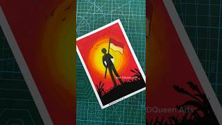 Download lagu How to draw a person holding a flag with the theme of Indonesian Independence 🇮🇩 #art #drawingtut... mp3