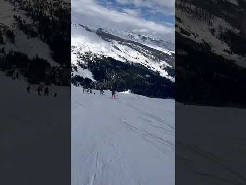 Laax  na companhia da mais nova💙⛷️