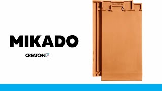 Creaton Mikado - tigla ceramica neteda sofisticata