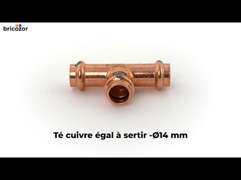 Té cuivre égal à sertir VIEGA