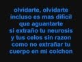 Ricardo Arjona- Olvidarte con letra - Liberis Ricardo Arjona- Olvidarte con letra