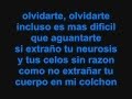 Ricardo Arjona- Olvidarte con letra 